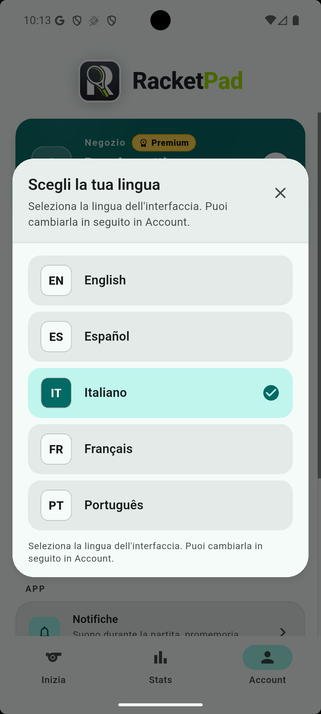 Cinque lingue
